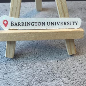 Holographic Sticker - “Location - Barrington University”,  &quot;Location - House of Lord&#39;s&quot;  and &quot;Location -Carnage&quot;  - Dark Romance Series