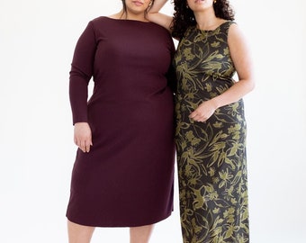 Nicole Knit Top + Dress PDF Download | Digital Sewing Pattern | Instant Download | Confident Beginner | Top & Dress Pattern |