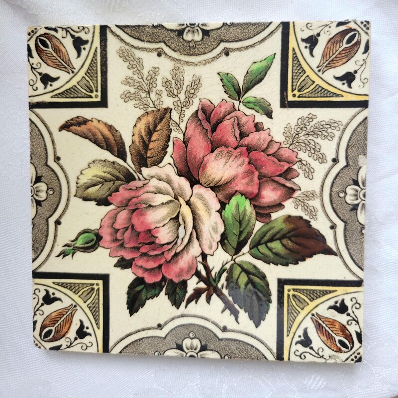 Victorian Fireplace Tile - Etsy
