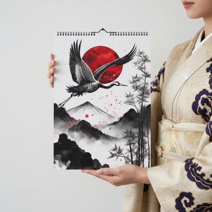 Japanese bamboo calendar - Etsy.de
