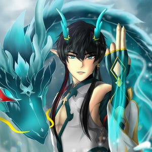 Honkai Star Rail Dan Heng/ Imbibitor Lunae Digital Artwork