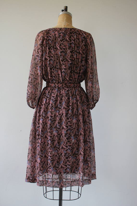 vintage 1970s dress / 70s boho dress / 70s floral… - image 5