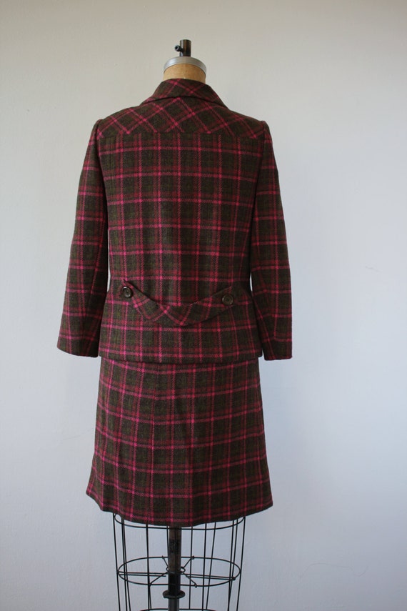 vintage 1960s plaid suit / 60s saks fifth avenue … - image 4