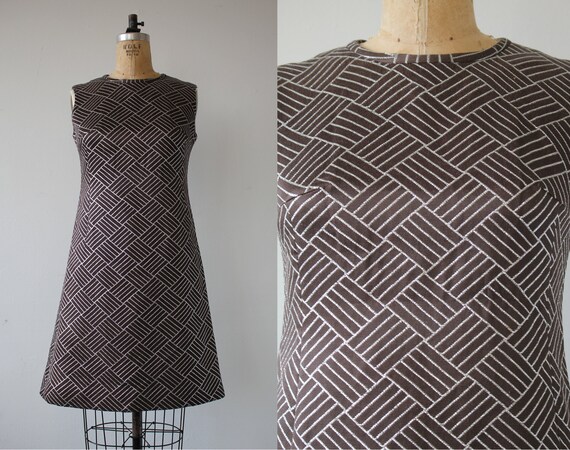 silver 60s dress