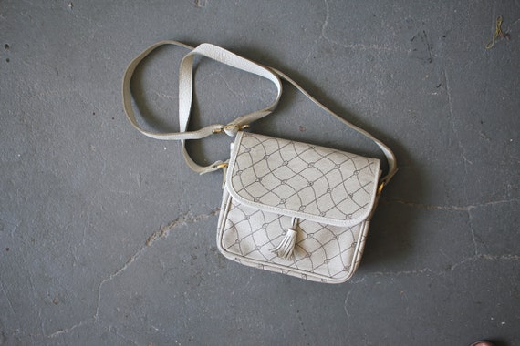 vintage Pierre Cardin shoulder bag / 70s designer