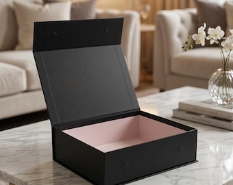 Handmade Magnetic Keepsake Box – Memory & Photo Storage