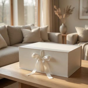 Riesige Luxus-Geschenkbox / Erinnerungsbox – 50 x 40 x 20 cm (19,7 x 15,7 x 7,9 Zoll)