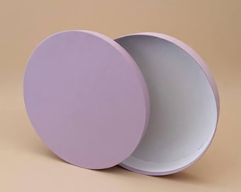 Handmade Round Storage Box – Diameter - 35 cm (13.8”) x Height - 6 cm (2.4”)