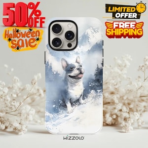 French Bulldog Phone Case | Cute Dog Lover Gift | Funny Animal iPhone Case | Summer Pet Art Case