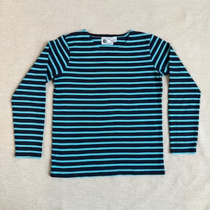 ヘルマン・デューン プチバトー ロング ストライプ スリーブ T シャツ 大人サイズ S