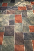 MCM Slate Floor Tiles - Multi-color - Multi-size (10sf per box)