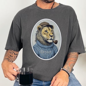 Vintage Detroit Lions T-shirt, Detroit Lions Tee, Retro  Detroit Football Shirt, Retro Lions Football shirt, Retro Detroit Lions shirt,
