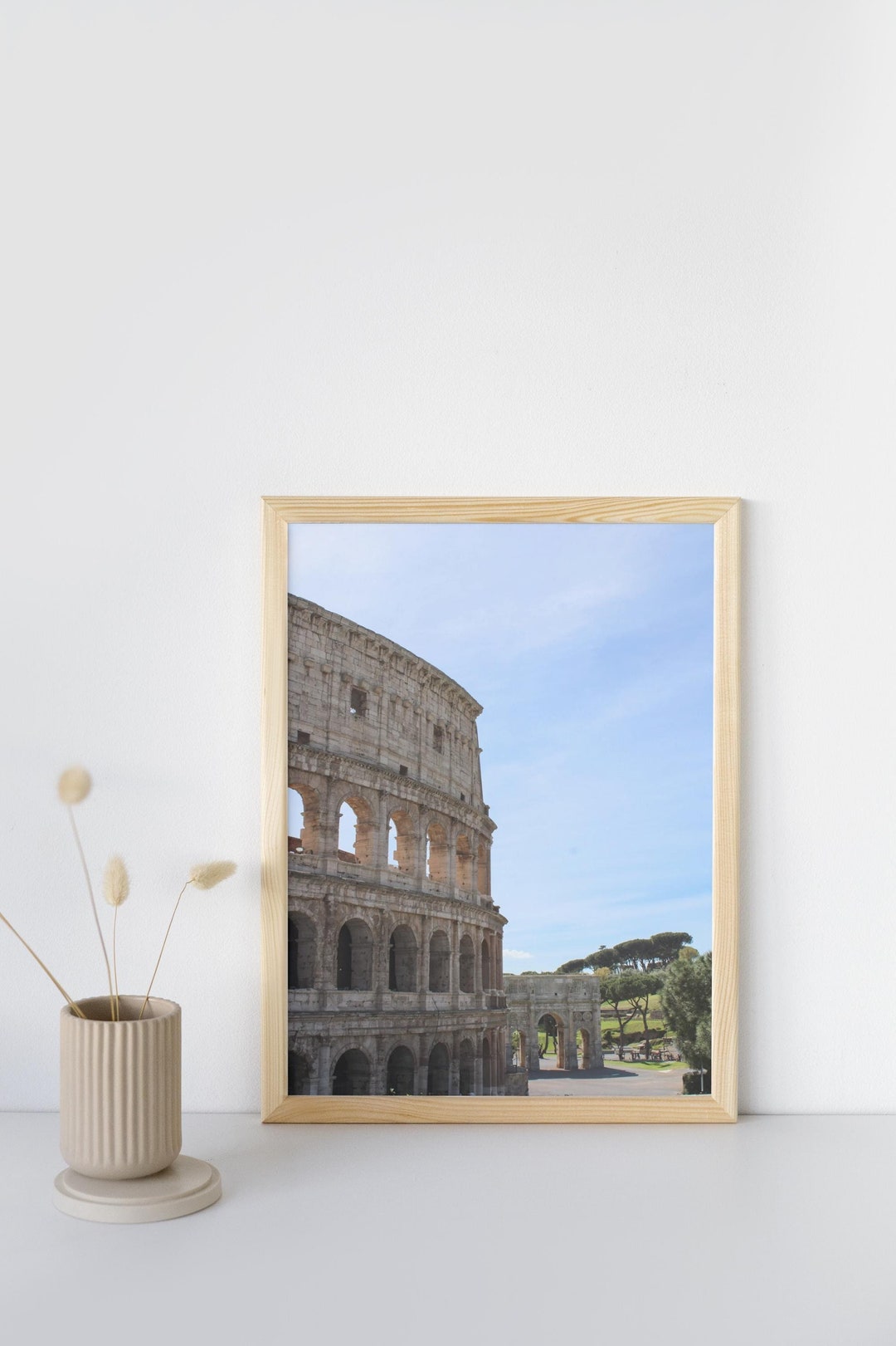 Colosseum Rome Print | Iconic Italian Landmark Photography | Ancient ...