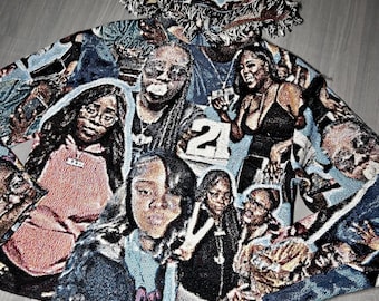CUSTOM TAPESTRY HOODIE | Please see description for details about how to customize yours!