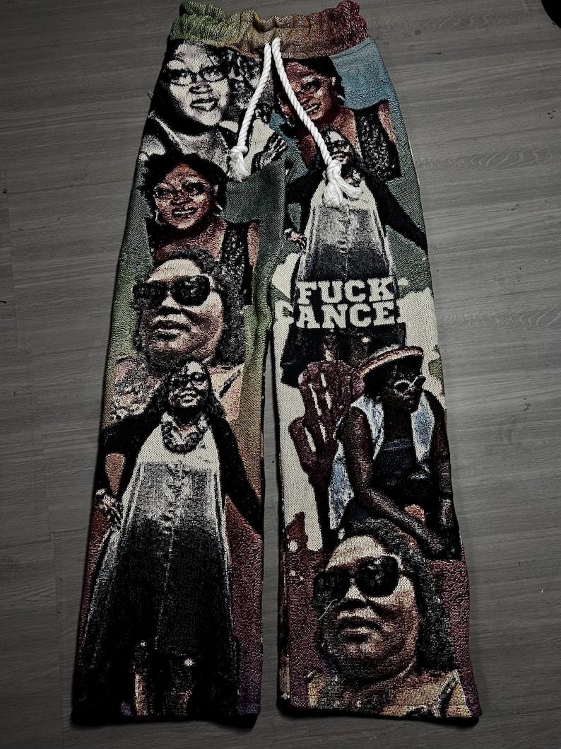 CUSTOM TAPESTRY SWEATPANTS | Please see description for details about how to customize yours! image 5