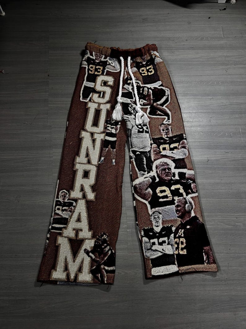 CUSTOM TAPESTRY SWEATPANTS | Please see description for details about how to customize yours! image 3