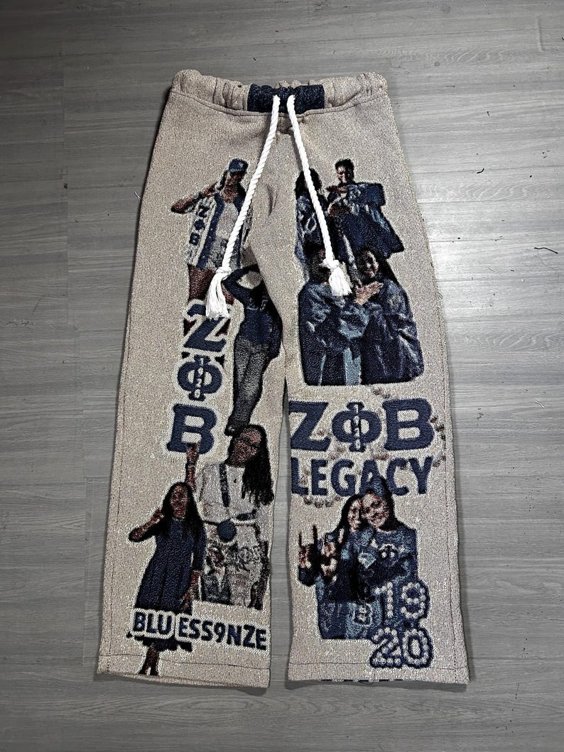 CUSTOM TAPESTRY SWEATPANTS | Please see description for details about how to customize yours! image 7