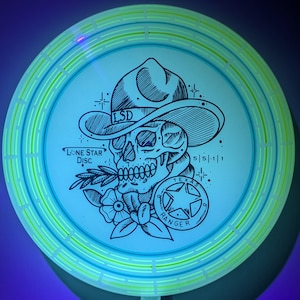 Lone Star Discs Glow Texas Ranger