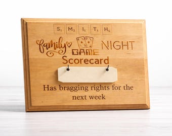 Spielstand Spielstand aus Holz