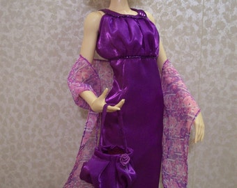 Pretty in Purple for Fin , Sd 16 and similar 64 cm BJD Girl Dolls
