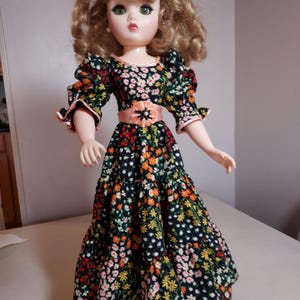 Cissy - Romantic Style Dress and Embellished Satin Belt - fits Modern Cissy
