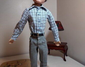 Casual Outfit for Cissy's Beau, 21" Man Doll Clothes fits Mr. Alexander or Rhett