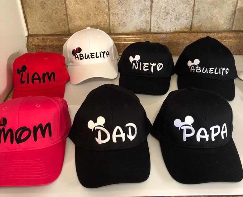 Custom Baseball hats,Disney Hats,Adults,Kids Vacation Hats Baseball/ …