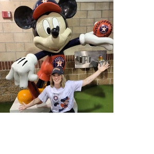 Youth Houston Astros Navy Disney Game Day T-Shirt