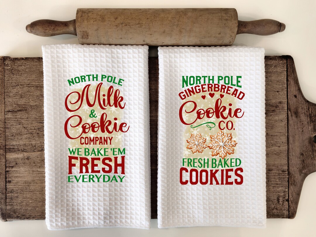 Christmas Kitchen Towelmrs Claus' Bakerydish Etsy