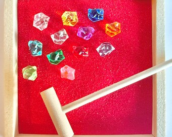 Mini Red Gem Zen Garden Kit (4.7x4.7)