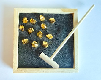 Mini Zen Garden Kit Black Sand (4.7x4.7)