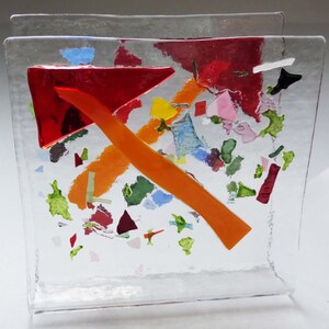 Clear glass Napkin or Mail Holder CUSTOM MADE ORDER image 3