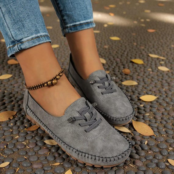 Women’s Casual Loafers | Soft Style Comfort Shoes | Everyday Slip-On Flats | Lightweight Comfortable Flats | Available in 6 Classy Colors