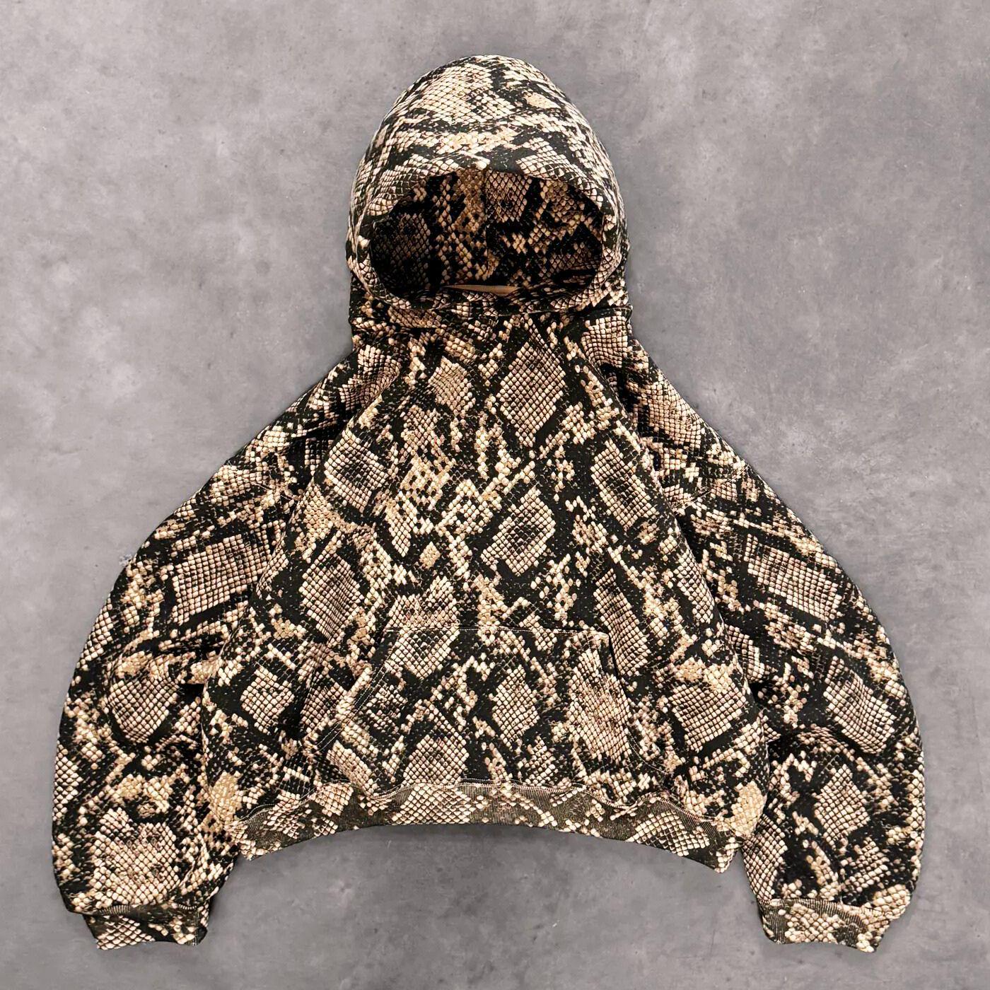 [DUCKDIVE] Snake Embroidered Hoodie ★大人気★ MUSINSA | DUCKDIVE Snake Embroidered Hoodie White