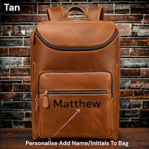 Personalisierter Lederrucksack, Herren Vintage Rucksack, Brauner Lederrucksack, Hipster Rucksack Geschenk für Ihn, Geschenk für Sie, Geschenk zum Valentinstag