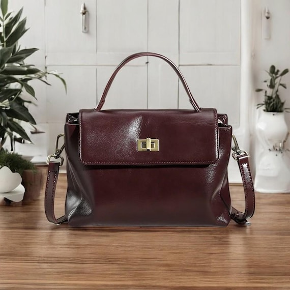 Genuine Cowhide Leather Bag for Women: Stylish, Durable and Versatile soft natural cowhide leather handbag- Available in multiple colors