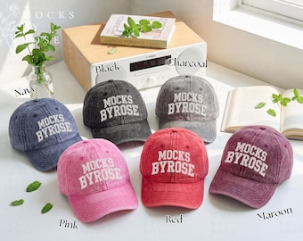 Vintage Cap Embroidery OTTO Cap 18-1248 Mockup, Dad Cap Mock-up, Hats Mockup (Digital Download)