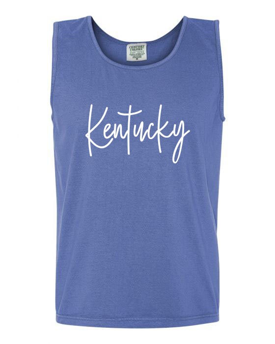 Kentucky - Comfort Colors Heavyweight Tank - University of Kentucky Summer Beach Cover Up