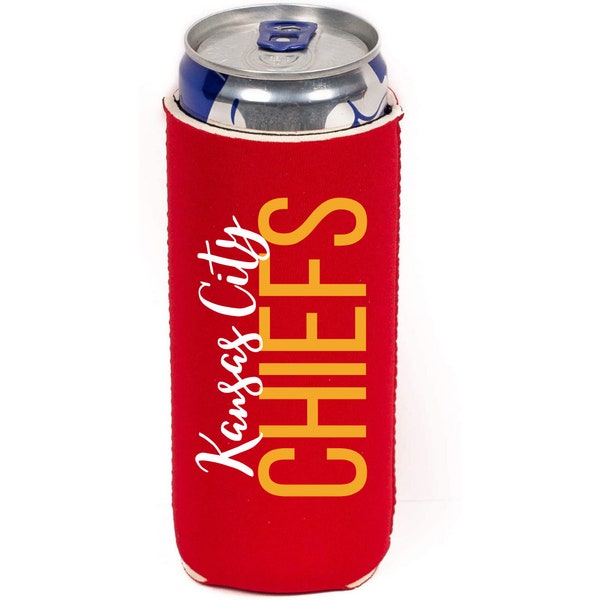 Kansas City Chiefs Isolierdosenhalter - Cooler - Slim Can - Skinny Can - White Claw, Truly