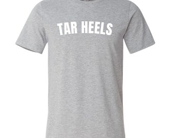 T-shirt UNC Tar Heels - Chapel Hill, gemêleerd grijs