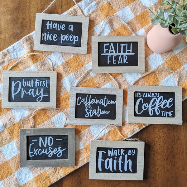 Mini Chalkboard Etsy