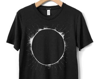 Best Solar Eclipse Shirt, Total Solar Eclipse t-shirt, Sun Moon Space Tee, Science astronomy shirt, Space Graphic Tee