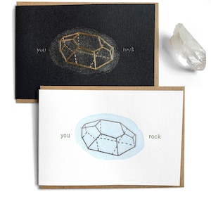 Vous basculez les cartes d'amour, vous basculez ! Carte de cristal pour un ami, cartes d'ami uniques, cadeau d'amant de cristal, cadeau de chien de roche, carte d'aluminium peinte à la main