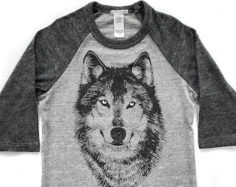 Kids Wolf Shirt, Grey Wolf Shirt, Children's wolf clothing, Timber Wolf, Kids animal shirt, kid wolf pack, wolf wild child, Wolf Graphic tee
