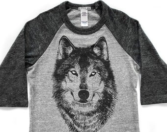 Kids Spirit Wolf O-Neck T Shirts for Fashion Children Boys Girls Long Sleeve Tee Shirt