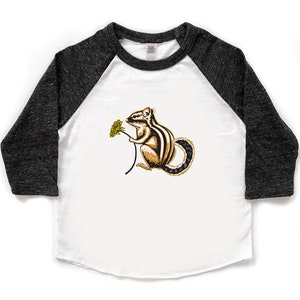 Woodland Creatures, Cute Chipmunk T-Shirt, Chipmunk Graphic Tee, Cute Chipmunk T Shirt, Chipmunk Clothing, Chipmunk Lover, Forest Creatures