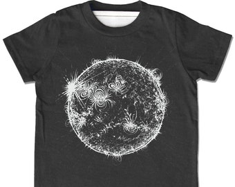 Kids Sun Shirt, Sunshine Space Shirt, Solar System tshirt, Astronomy tee, sunshine shirt, kids science shirt children toddler youth tshirt