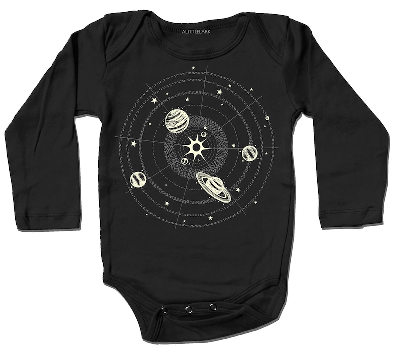 Father and Son Matching Space shirts, Dad and baby matching tees, Science Fathers Day Gift, Father Son shirts, Father Daughter Twinning Gift image 8