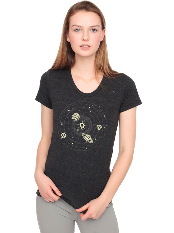 Planets T-Shirt Solar System Tee Planets T-Shirt Solar System Tee