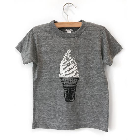 Ice Cream Shirt, Summer Ice Cream, Food Print, Ice Cream